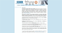 Desktop Screenshot of bch.sk